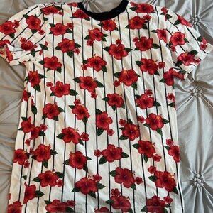 Men's Forever 21 Floral Shirt Size S